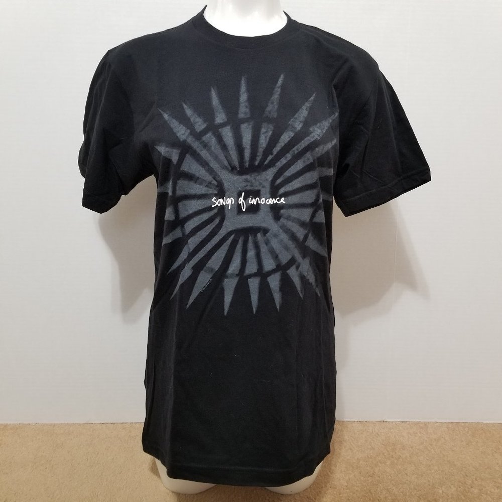 U2 shirt Medium Songs Of Innocence tattoo graphic band merch Bono The Edge